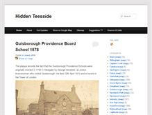 Tablet Screenshot of hidden-teesside.co.uk